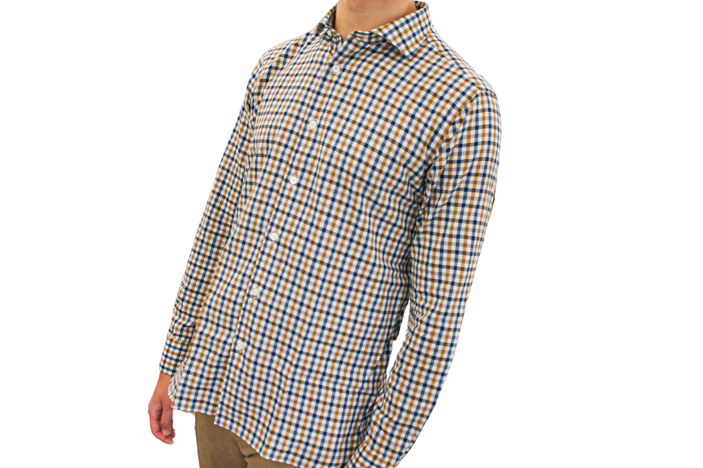 Camicia in cotone sportiva