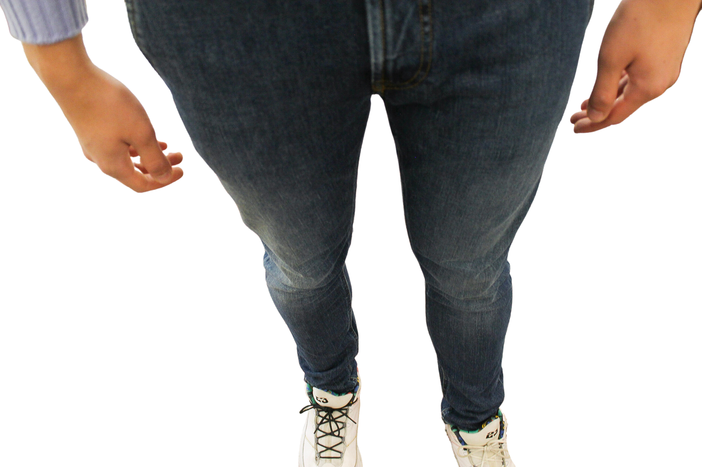 Jeans t/a in denim di cotone Made in Italy