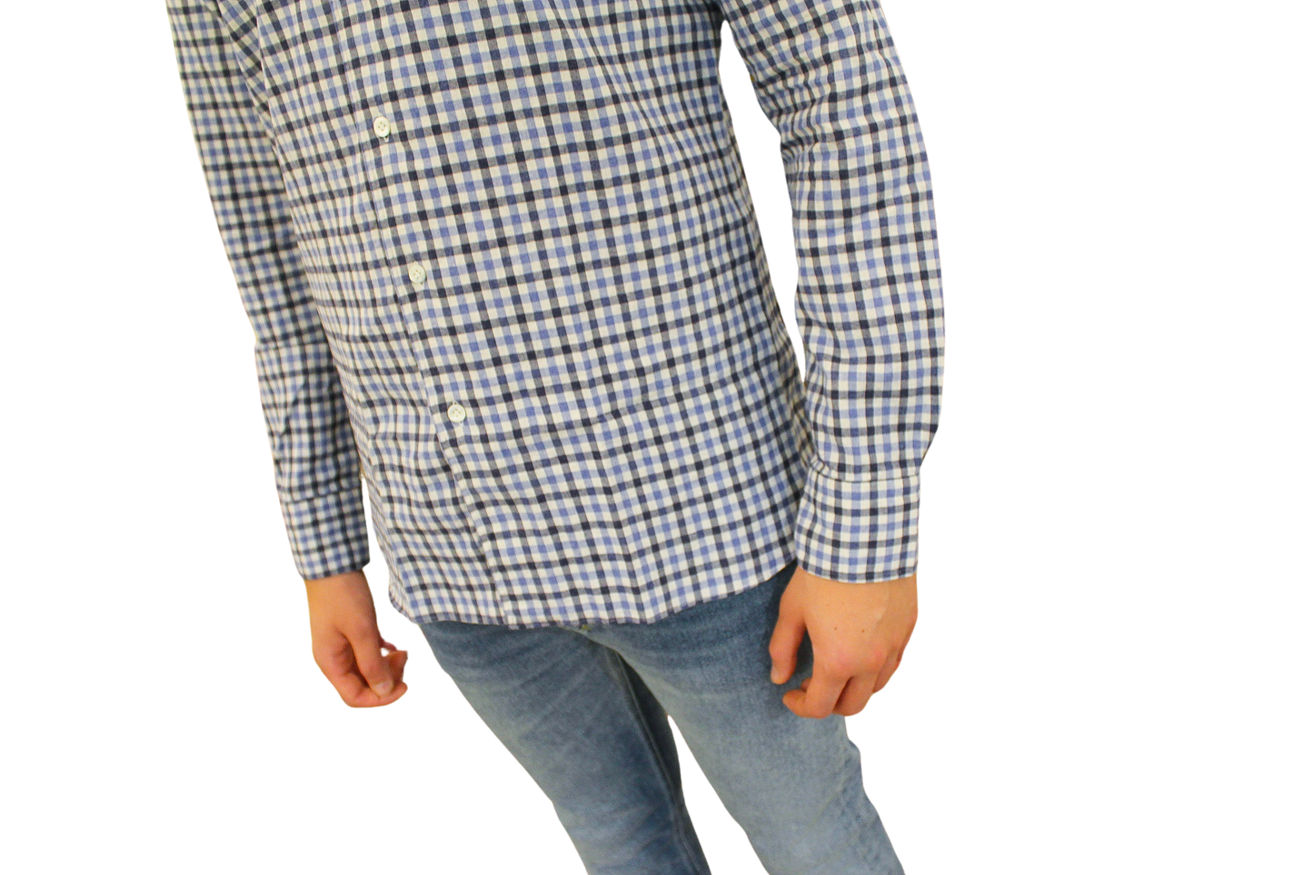 Camicia in cotone lavato