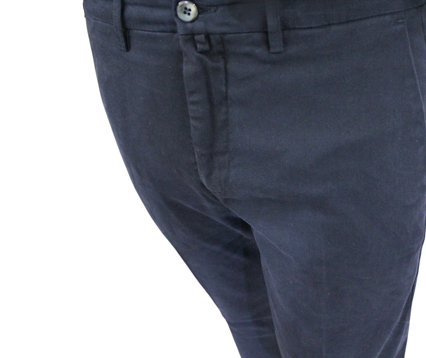 Pantalone t/a di cotone Made in Italy Blu