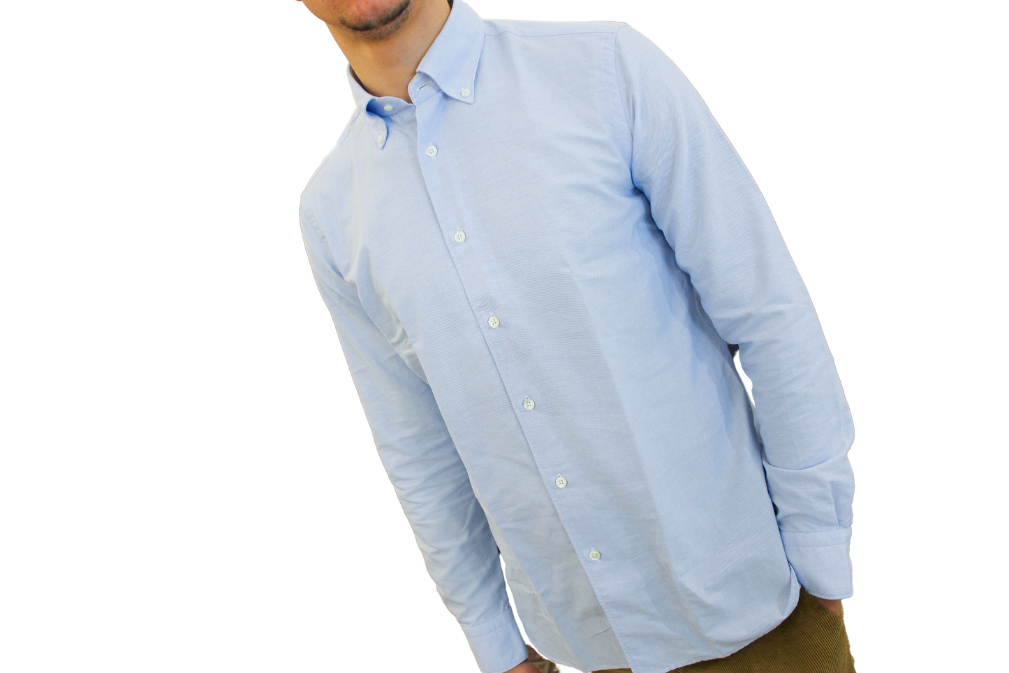 Camicia in Oxford Lavato